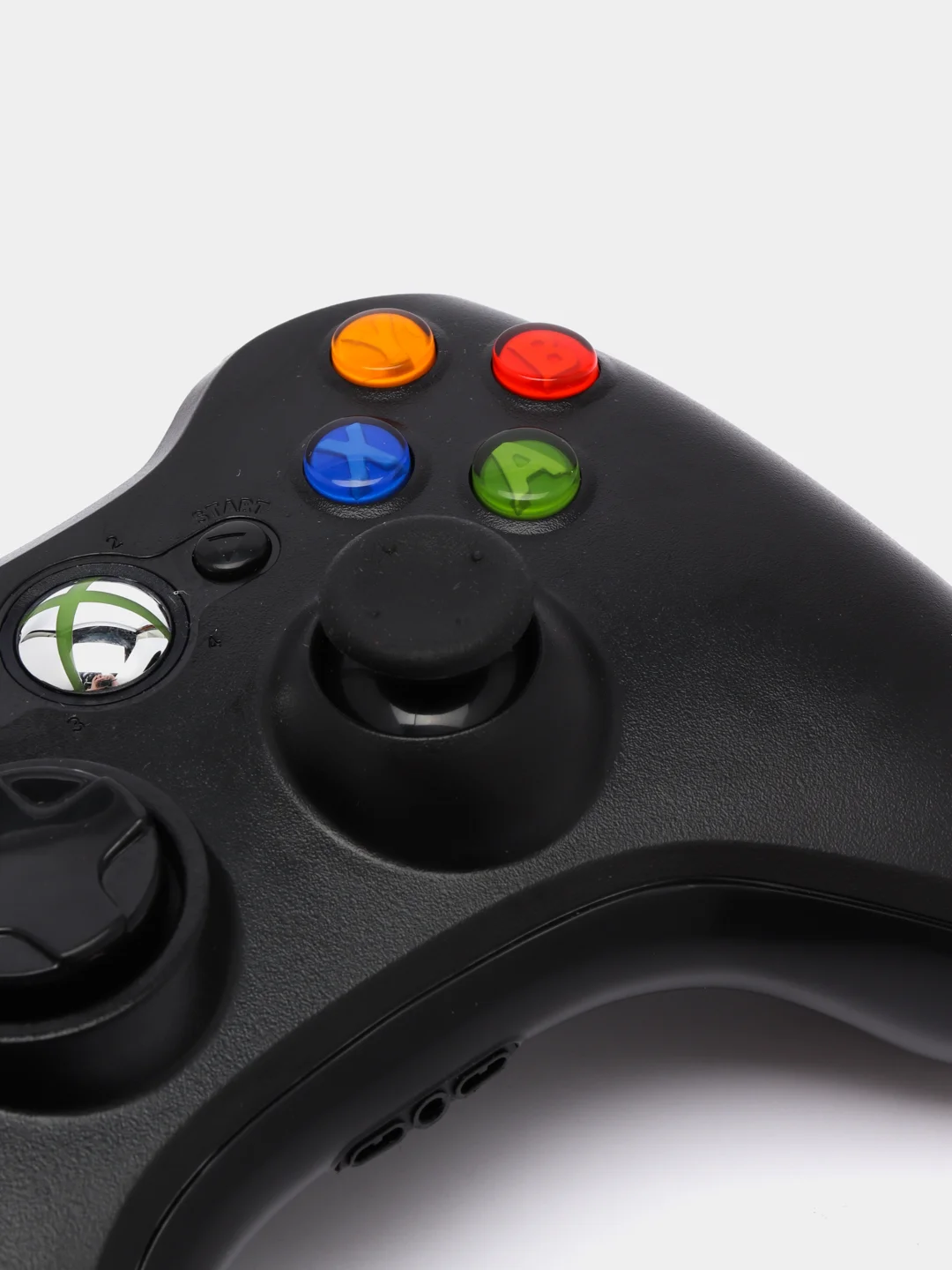 Черный джойстик проводной для Xbox360