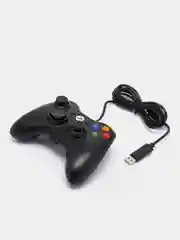 Черный джойстик проводной для Xbox360