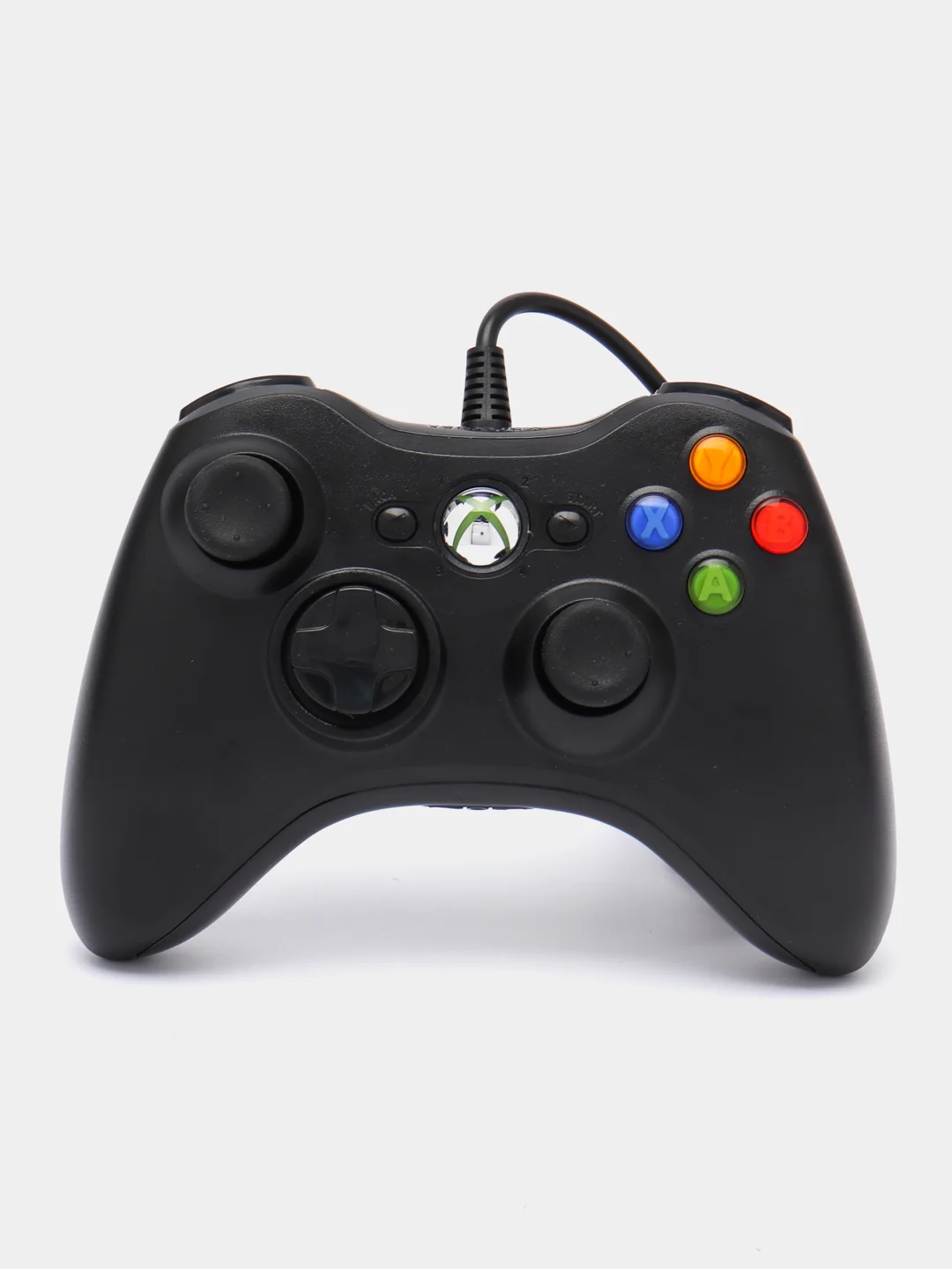 Черный джойстик проводной для Xbox360