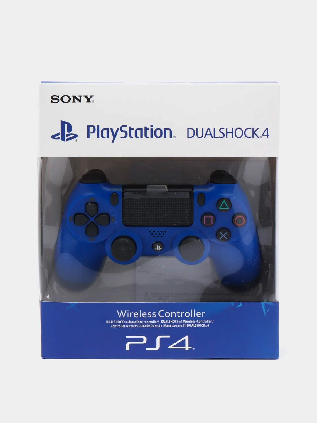 Синий джойстик беспроводной для Playstation 4, геймпад для компьютера, контроллер пк ps пс 4