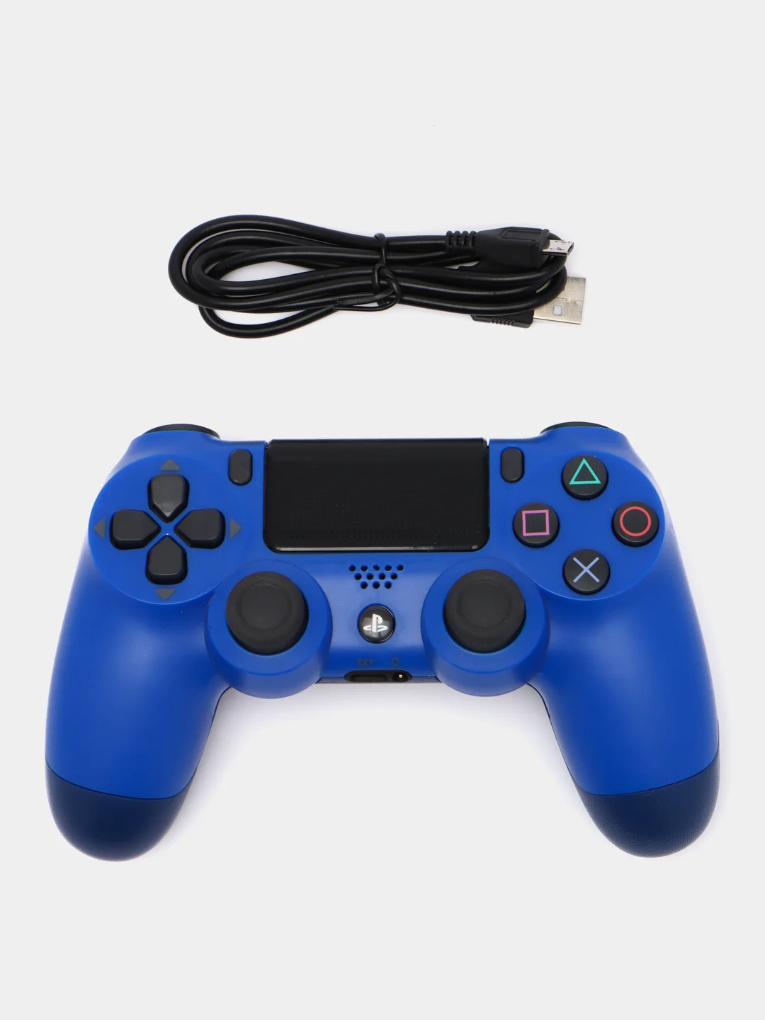 Синий джойстик беспроводной для Playstation 4, геймпад для компьютера, контроллер пк ps пс 4