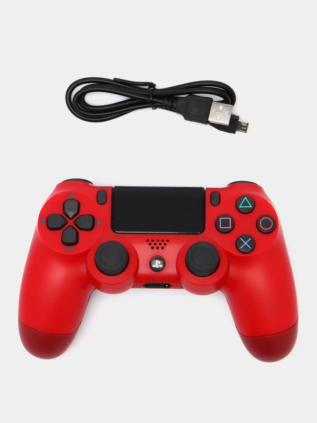 Красный джойстик беспроводной для Playstation 4, геймпад для компьютера, контроллер пк ps пс 4