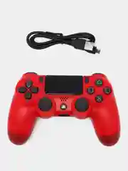 Красный джойстик беспроводной для Playstation 4, геймпад для компьютера, контроллер пк ps пс 4