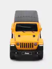 Желтый машинка металлическая иннерционная 1:32 Jeep Wrangler Rubicon 15,5 см D21003