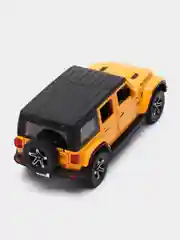 Желтый машинка металлическая иннерционная 1:32 Jeep Wrangler Rubicon 15,5 см D21003