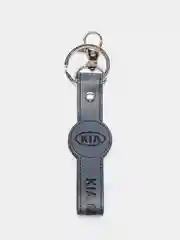 Синий брелок ремешок для ключей с маркой авто KIA КИА