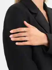 Золотой набор из колец 5 штук