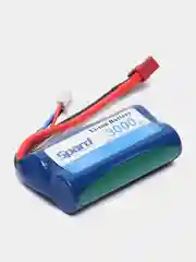 Аккумулятор Li-Ion Spard 3000 mAh, 7,4V, 15C, Tplug для Remo Hobby 1/16, Himoto 1/18