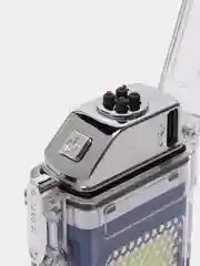 Синий зажигалка, зажигалка электрическая с фонариком