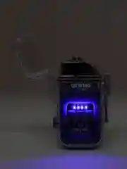Синий зажигалка, зажигалка электрическая с фонариком
