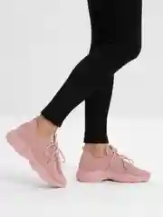 Розовый кроссовки женские, летние