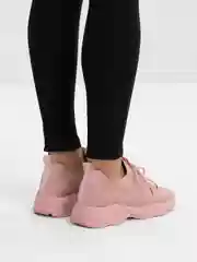 Розовый кроссовки женские, летние