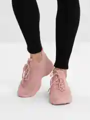 Розовый кроссовки женские, летние