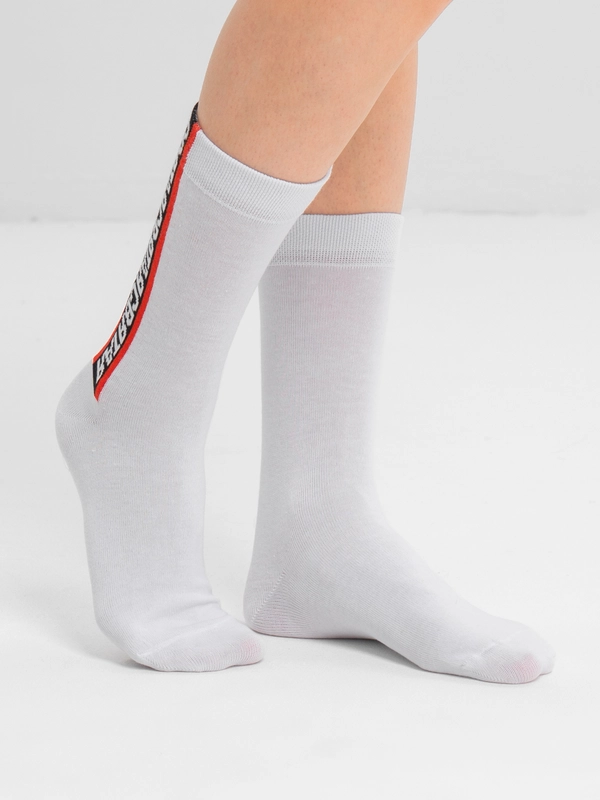 Носки с красным лого "СВЯТАЯ", 35-38