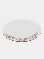 Подложка "Happy Birthday" под бенто торты, торты, капкейки 30 см
