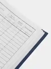 Журнал регистрации посетителей, 96 листов бумвинил, фольга, А4, Brauberg, 130151