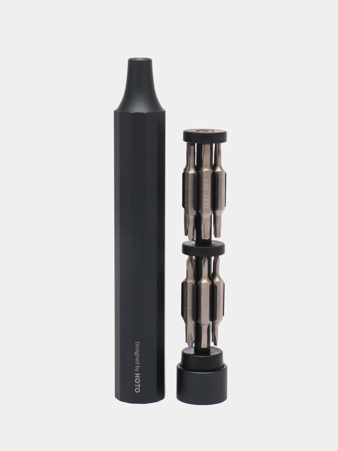 Серый отвертка с насадками Xiaomi HOTO Precision Screwdriver Kit 24 in 1,QWLSD004