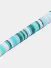 Бирюзовый бусины из полимерной глины, рондели, бусины Хейши,6 мм