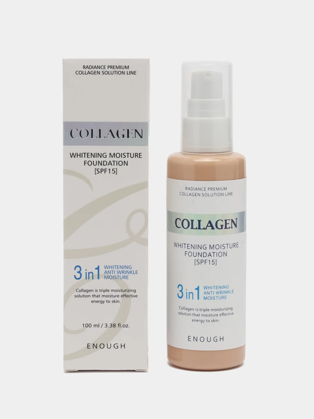 Тональный крем Collagen, тон 21