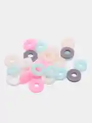 Мятный бусины из полимерной глины, рондели, бусины Хейши,6 мм