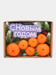 Лазурный мыло сувенирное новогоднее,подарочный набор,новогодний сувенир