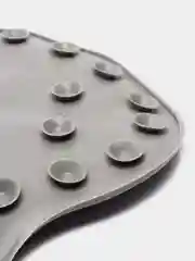 Серый мочалка для душа, силиконовый коврик