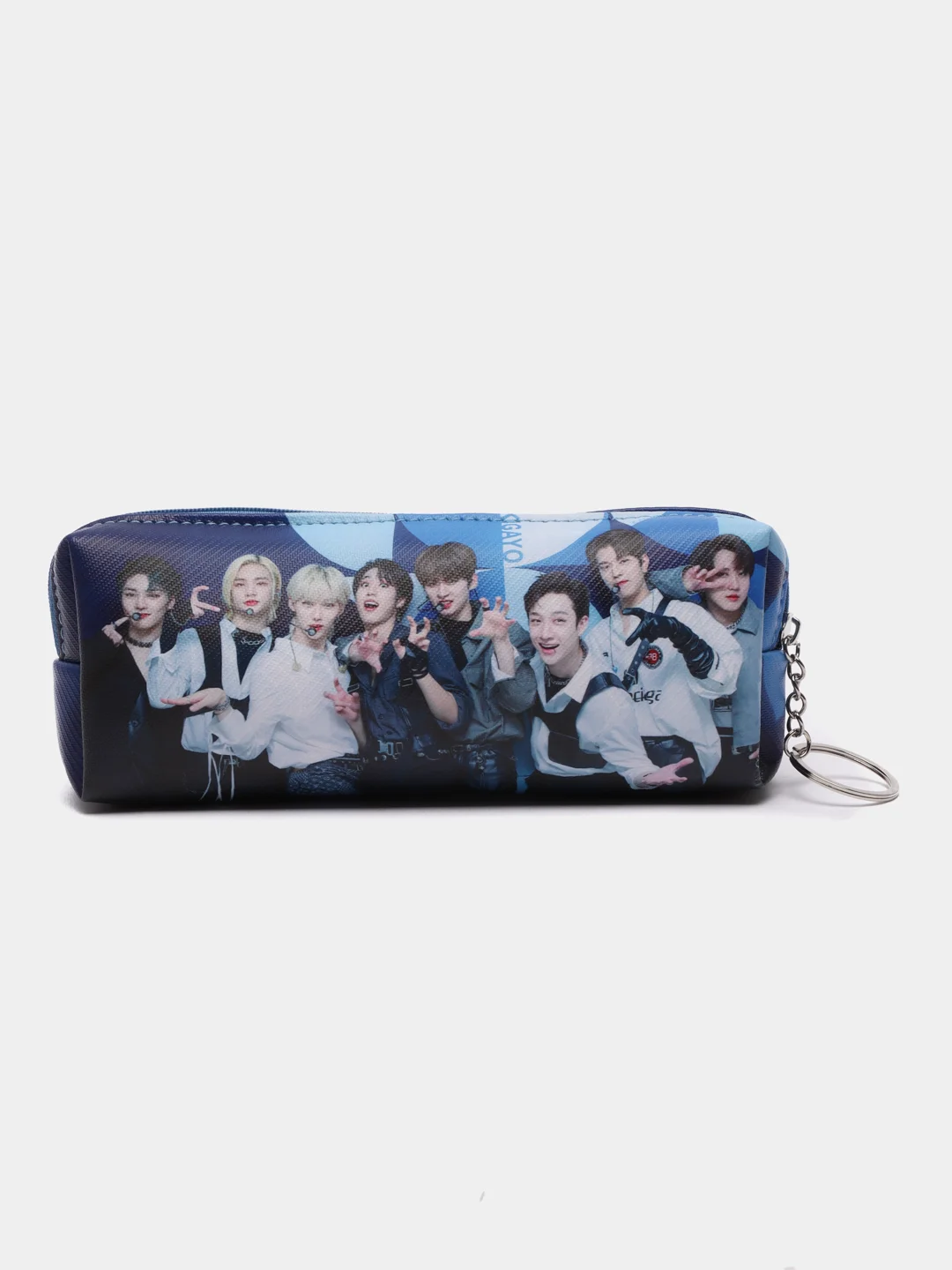 Синий пенал STRAY KIDS  стрей кидс