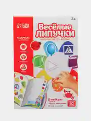 Багровый игра развивающая "Веселые липучки", на память и логику