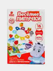 Багровый игра развивающая "Веселые липучки", на память и логику