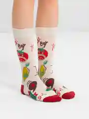 Носки высокие, унисекс, с рисунком