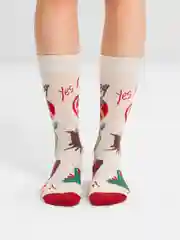 Носки высокие, унисекс, с рисунком