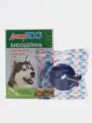 Синий ошейник Доктор ZOO для собак против блох и клещей, 65 см
