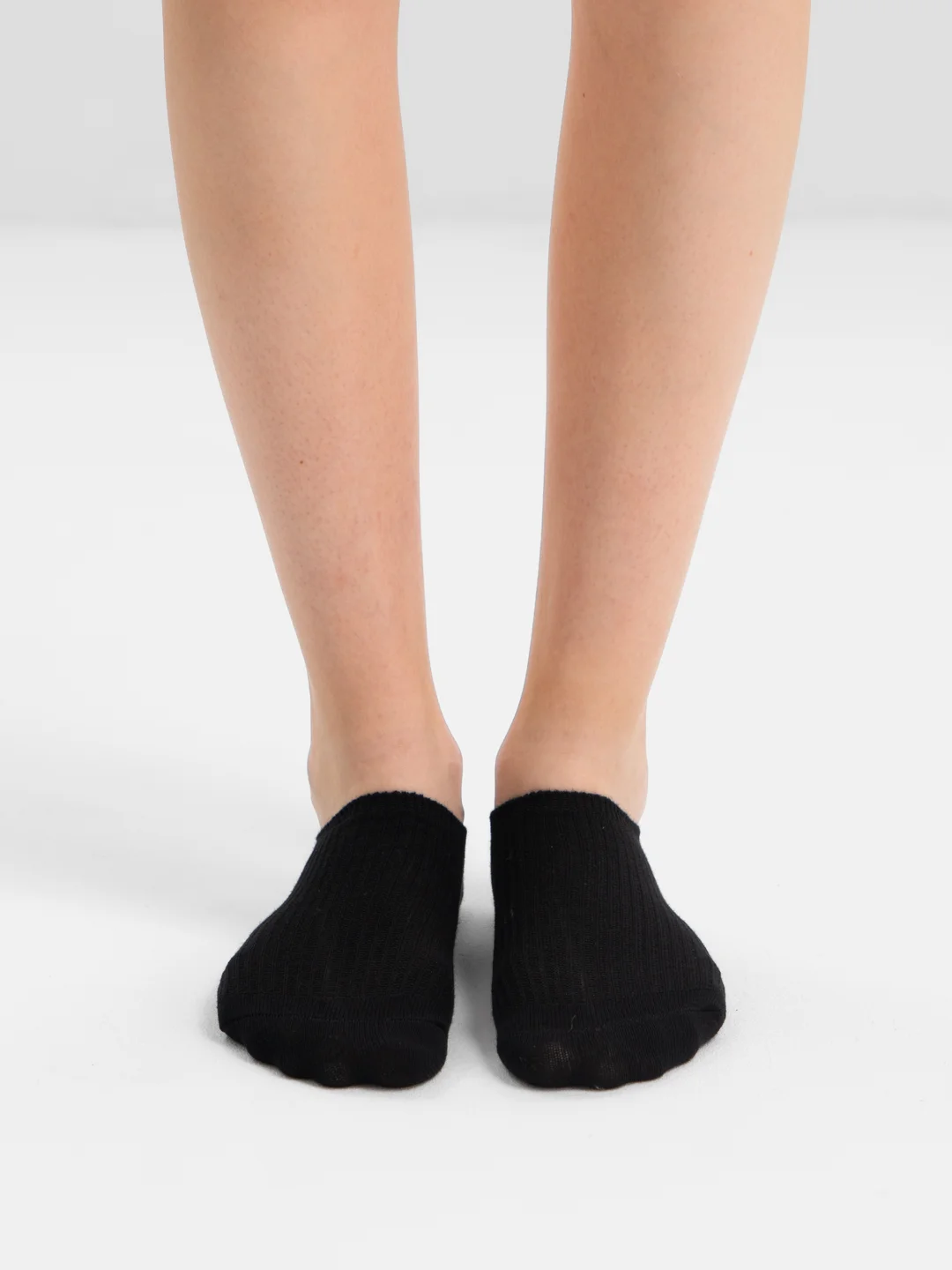 Черный носки женские короткие с силиконовой вставкой POOPSOCKS, цветные