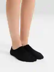 Черный носки женские короткие с силиконовой вставкой POOPSOCKS, цветные