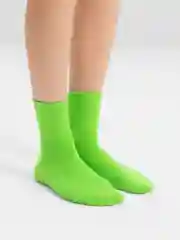 Салатовый носки унисекс Amigobs неоновые однотонные