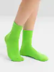 Салатовый носки унисекс Amigobs неоновые однотонные