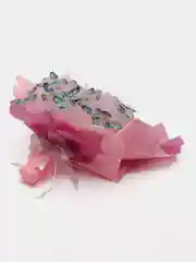 Аметистовый букет из мягких игрушек и бабочек, светящийся, подарок
