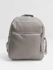 Серый рюкзак женский