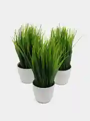 Зеленый искусственные цветы для декора в кашпо