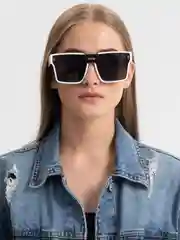 Белый солнцезащитные очки
