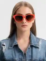Красный солнцезащитные очки с сердцем