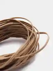 Бежевый тесьма отделочная сутаж, ширина 1,8 мм, отрезок 5 м
