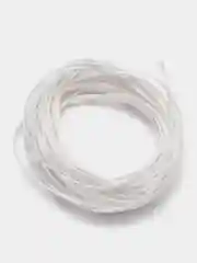 Белый тесьма отделочная сутаж, ширина 1,8 мм, отрезок 5 м