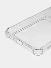 Прозрачный силиконовый чехол для Realme C55, Реалми С55, с карманом для карт, прозрачный
