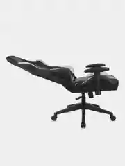 Белый компьютерное игровое геймерское кресло Zombie VIKING 5 AERO