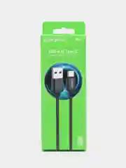 Черный кабель зарядный Borofone BX-87 USB / Micro USB, USB / Type-C, USB / Lightning