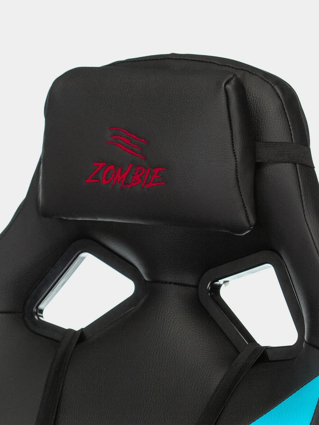 Голубой компьютерное, игровое, геймерское кресло Zombie Driver / Zombie Arena