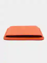 Оранжевый картхолдер на магнитах MagSafe Leather Wallet iPhone