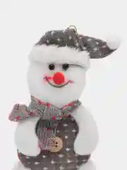 Новогоднее украшение для дома ,ёлочная игрушка из текстиля: Олень, Снеговик, Дед мороз