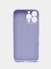 Голубой силиконовый чехол с защитой камеры для iPhone 7, 8, 13/Pro/Max,с рисунком из органического стекла